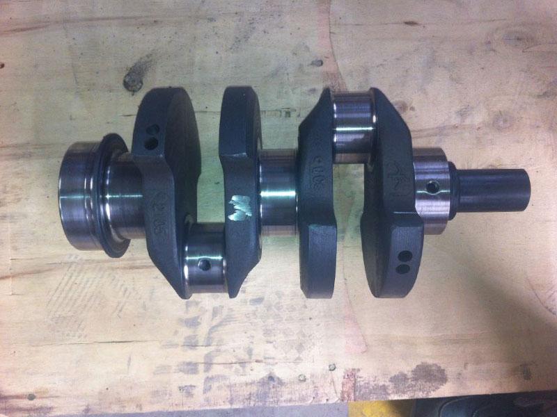 双缸曲轴